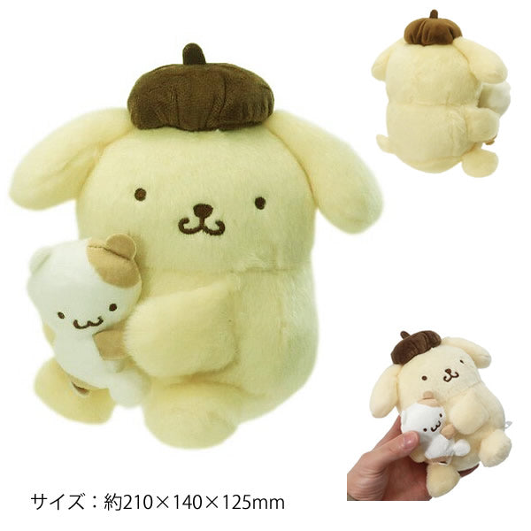 【選択用ぬいぐるみ】サンリオ<ポムポムプリン抱っこ>