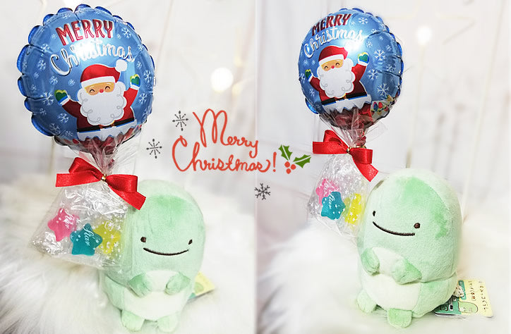 ぬいぐるみが持つお花を美味しいキャンディへ変更! 【OPYT : 星型キャンディへ変更 】 ※ミニバルーンセット専用オプション商品です