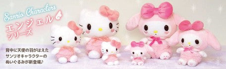 【残1個】ぬいぐるみ【マイメロディ エンジェルマスコット(キーチェーン)】をセットに追加する♪ <バルーンアレンジメント追加OK>