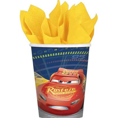 【残1個】バルーンとお揃いにしてテンションUP☆【OP紙コップ:カーズ(ライトニング・マックィーン)】<単品購入不可>