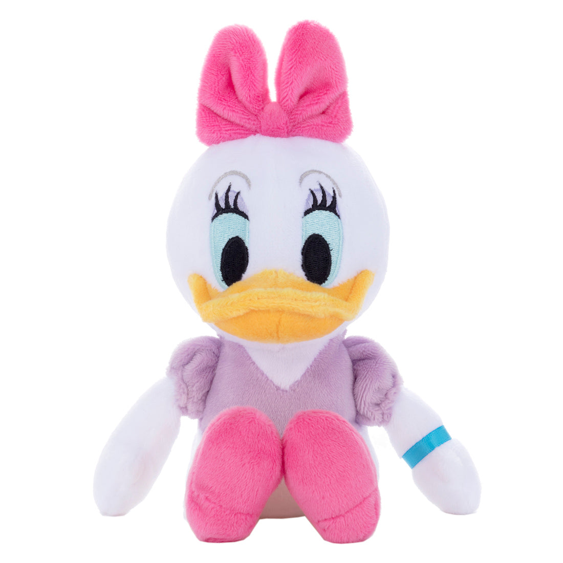 ドナルド&デイジーのぬいぐるみがバルーンに仲良く入ってお祝い♪結婚式電報 誕生日 入学卒業などお好きなメッセージをつけて - ぬいぐるみバルーンラッピングギフト【選べる9インチバルーン付き】ディズニービーンズ<ドナルド&デイジー>ビッグハート