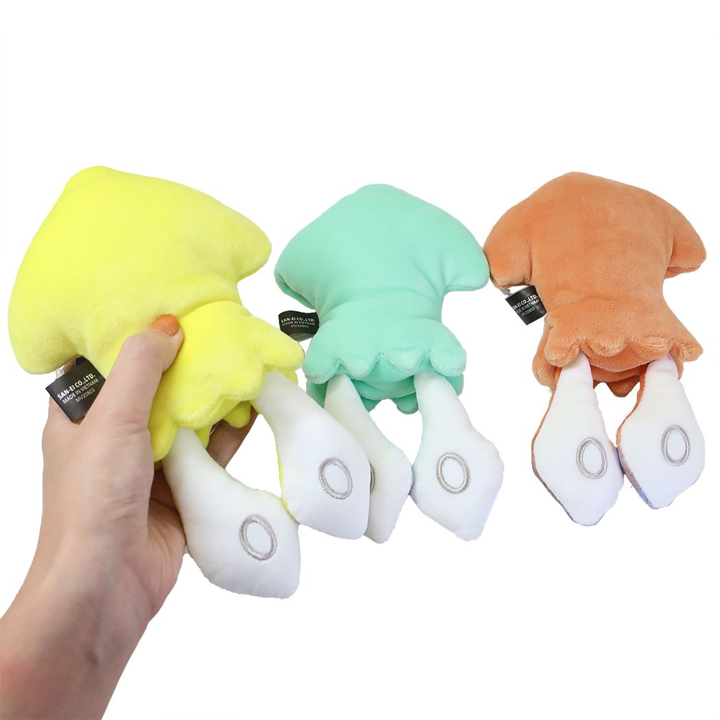 ぬいぐるみ【スプラトゥーン<イカS オレンジ>】をセットに追加する♪