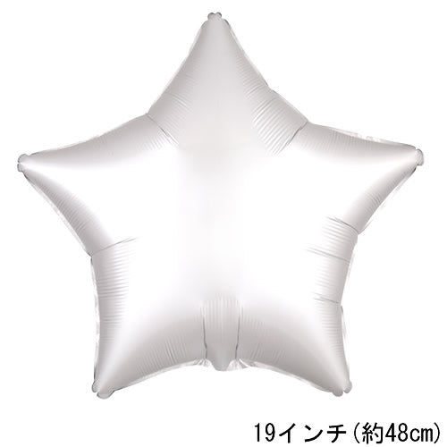 バルーンを追加【PLスター サテンホワイト★】