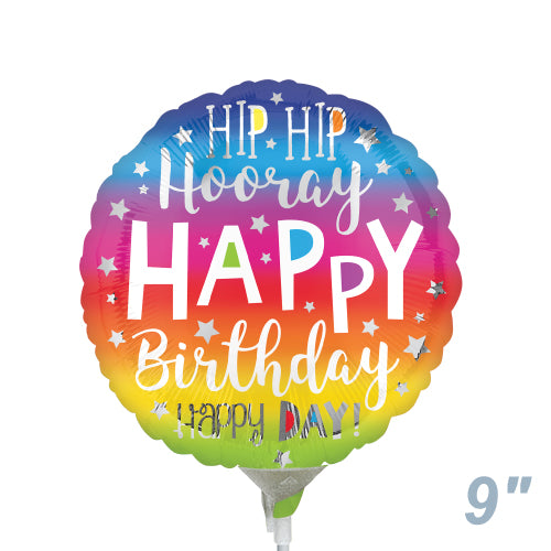 【選択用9インチバルーン】誕生日ヒップホップフレイ 22cm★