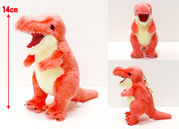 【選択用ぬいぐるみ】恐竜キーホルダー：ティラノサウルス