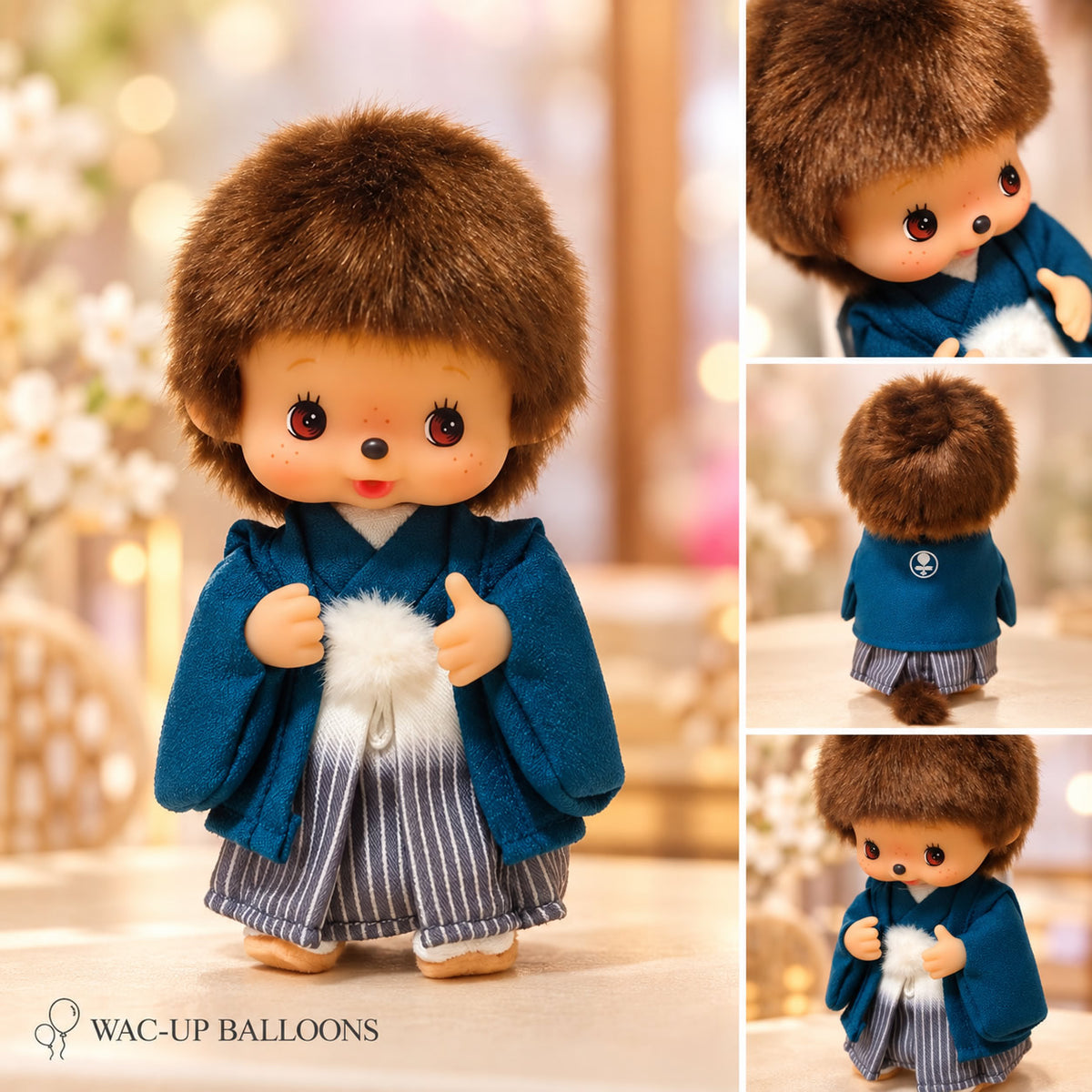 ぬいぐるみ【ベビチッチ 袴 男の子】をセットに追加する♪ モンチッチ シリーズ 着物