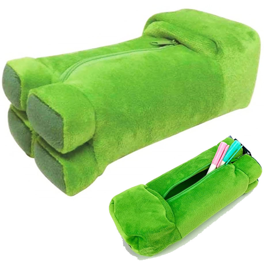 ぬいぐるみ マインクラフト【Minecraft  寝そべりペンポーチ クリーパー】をセットに追加する♪