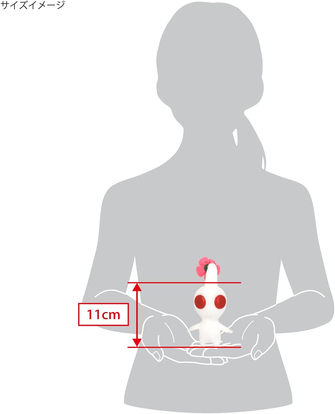 ぬいぐるみ【白ピクミン】をセットに追加する♪