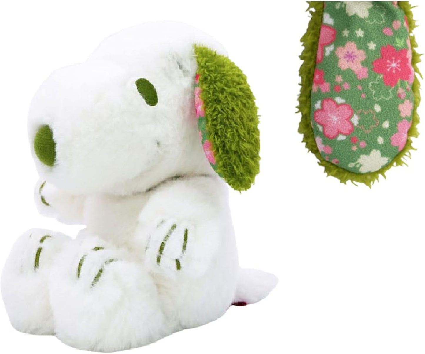 ぬいぐるみ【FUWAKUTA スヌーピー 桜抹茶】をセットに追加する♪