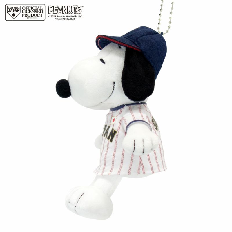 ぬいぐるみ【キーホルダー 野球 日本代表  侍ジャパン スヌーピー】をセットに追加する♪